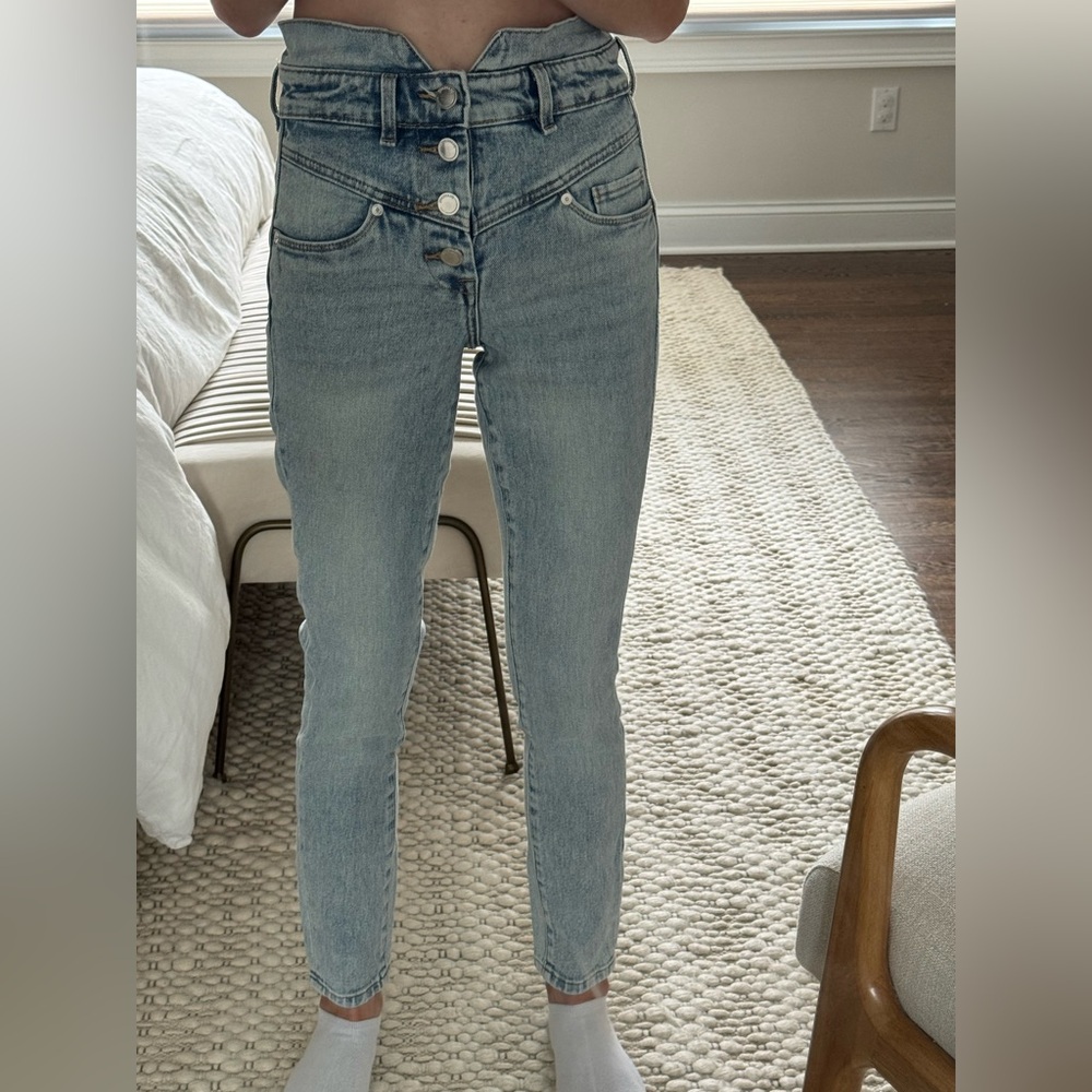 Blank NYC High Rise Light Blue Jeans